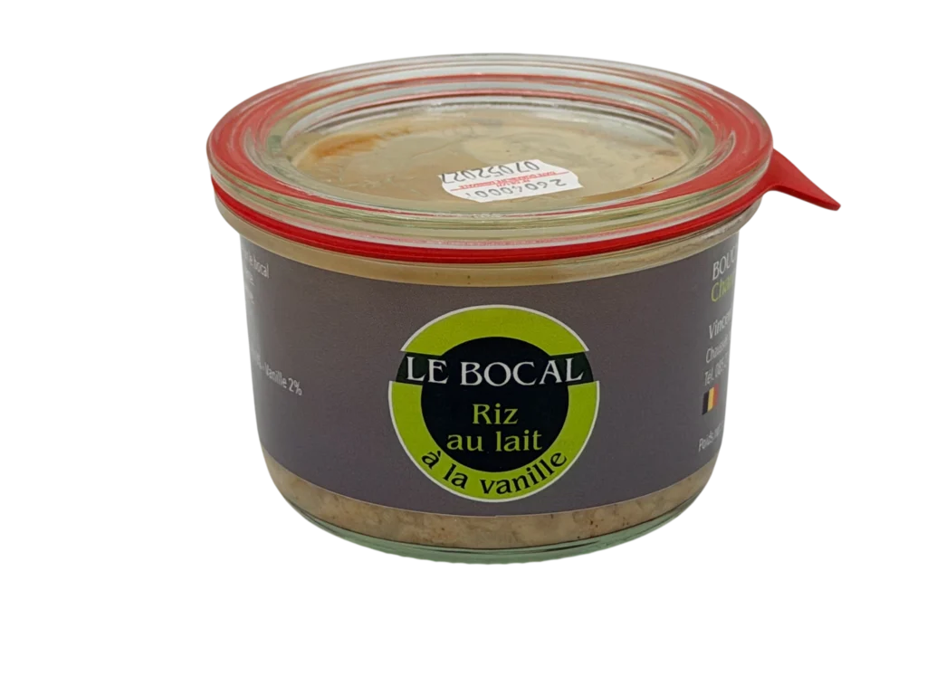 Riz au lait de la boucherie Gerlaxhe