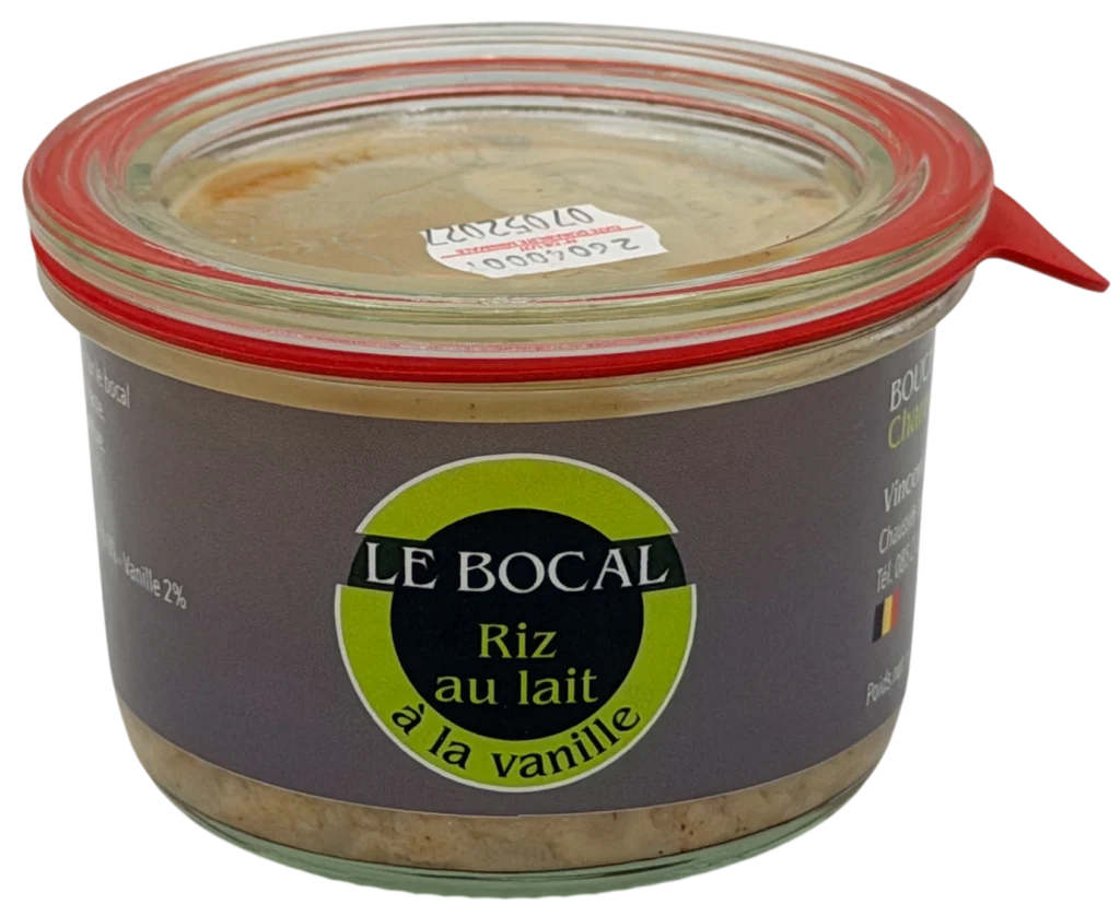 Riz au lait de la boucherie Gerlaxhe