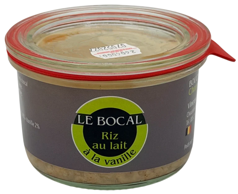 Riz au lait de la boucherie Gerlaxhe