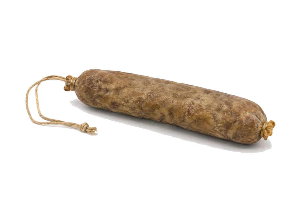 Saucisson de Mangalica à la houppe