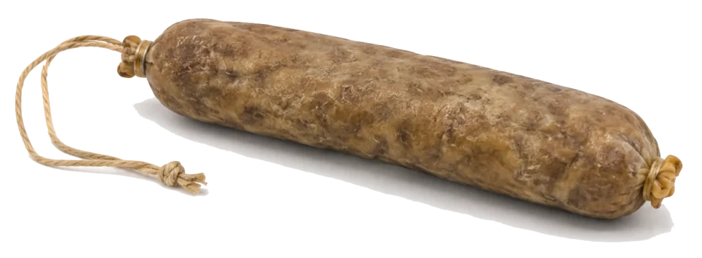 Saucisson de Mangalica à la houppe