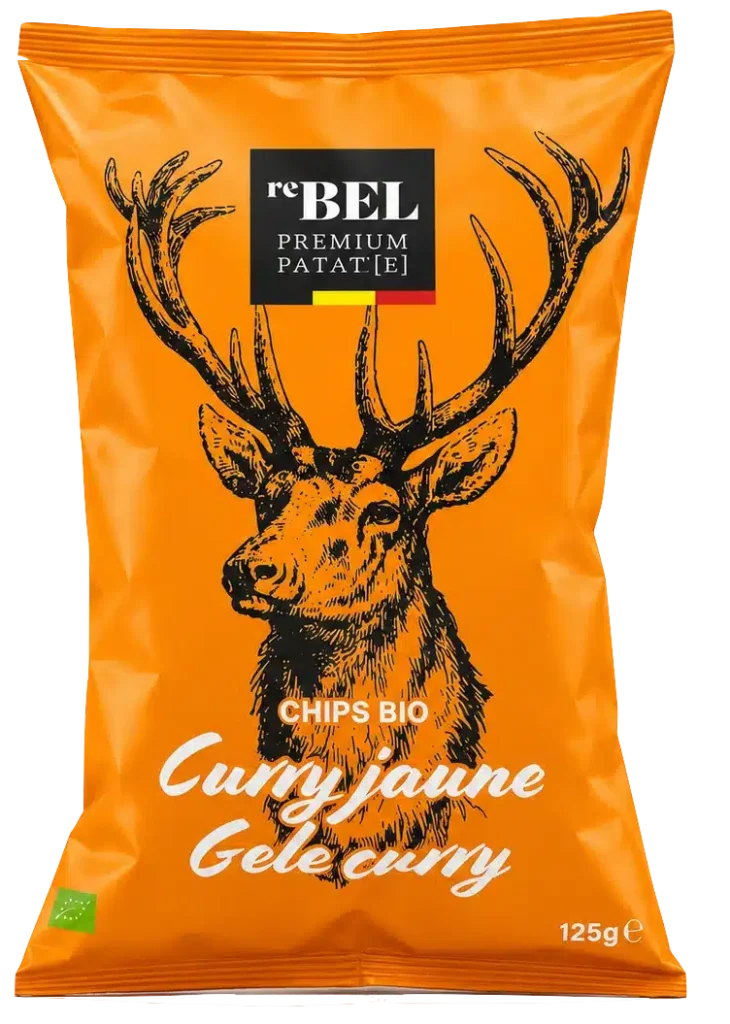 Chips au curry jaune de Rebel